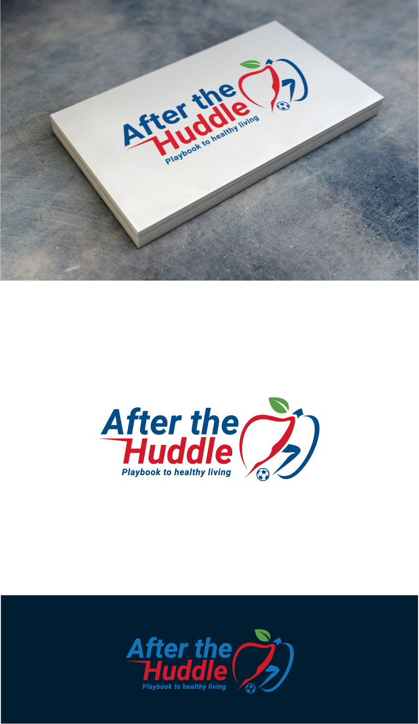 Logo Design by somani for After the Huddle | Design #21058927