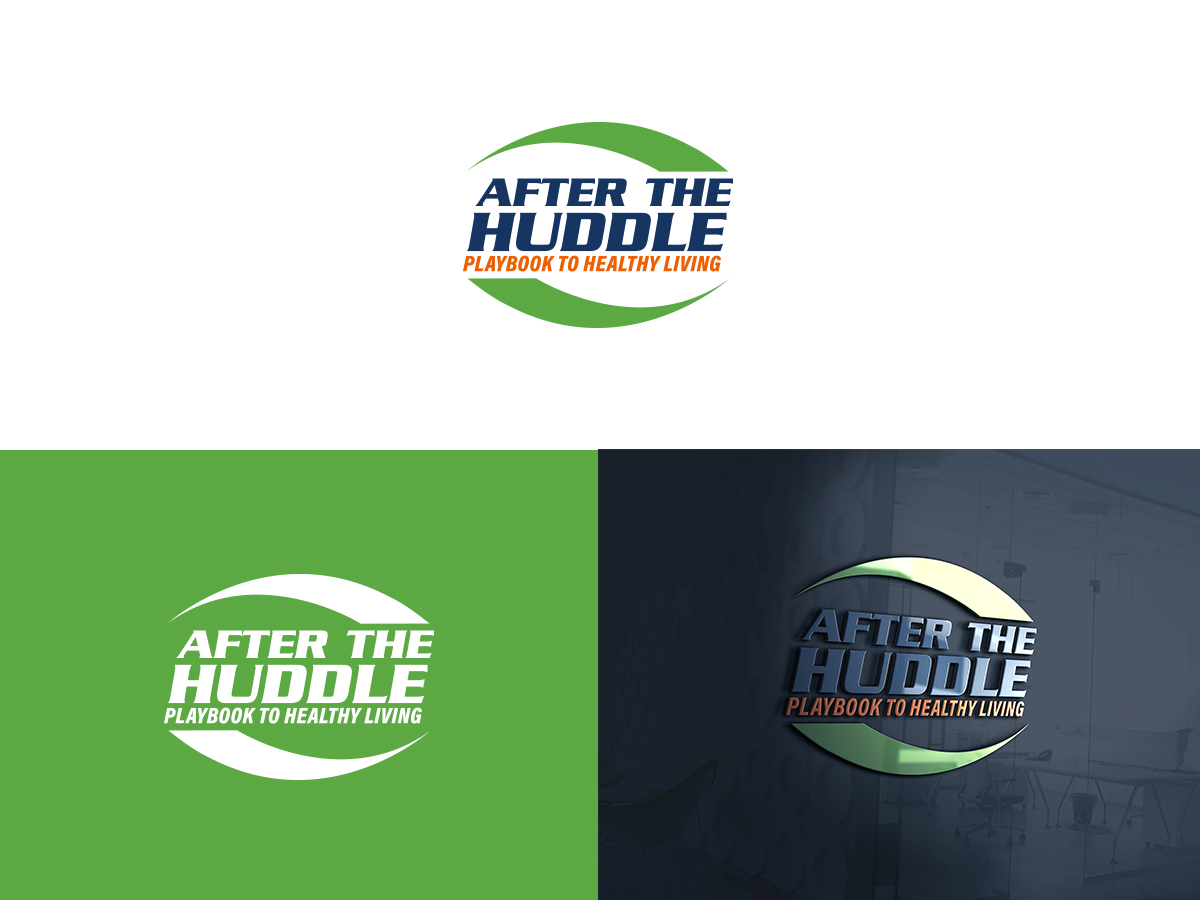 Logo Design by Slant Line Media for After the Huddle | Design #21049347