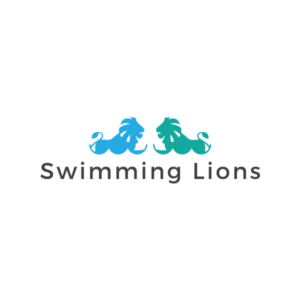 Swimming Lions | Logo Design by CC Creative Design