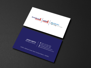 Diseño de Tarjeta de Presentación por Creations Box 2015 para Broadcast1Source | Diseño: #21025458