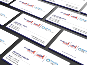 Diseño de Tarjeta de Presentación por Creations Box 2015 para Broadcast1Source | Diseño: #21025460