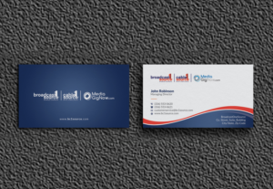 Business Card Design by OxonoArt for Broadcast1Source | Design: #21068311
