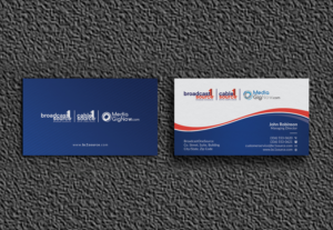 Business Card Design by OxonoArt for Broadcast1Source | Design: #21068313