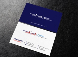 Business Card Design by chandrayaan.creative for Broadcast1Source | Design: #21026074