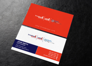Business Card Design by chandrayaan.creative for Broadcast1Source | Design: #21026080