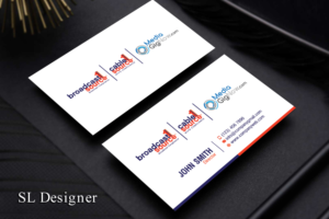 Diseño de Tarjeta de Presentación por SL Designer para Broadcast1Source | Diseño: #21050569