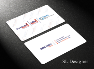 Business Card Design by SL Designer for Broadcast1Source | Design: #21050573