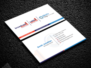 Diseño de Tarjeta de Presentación por Bold Pixels para Broadcast1Source | Diseño: #21027988