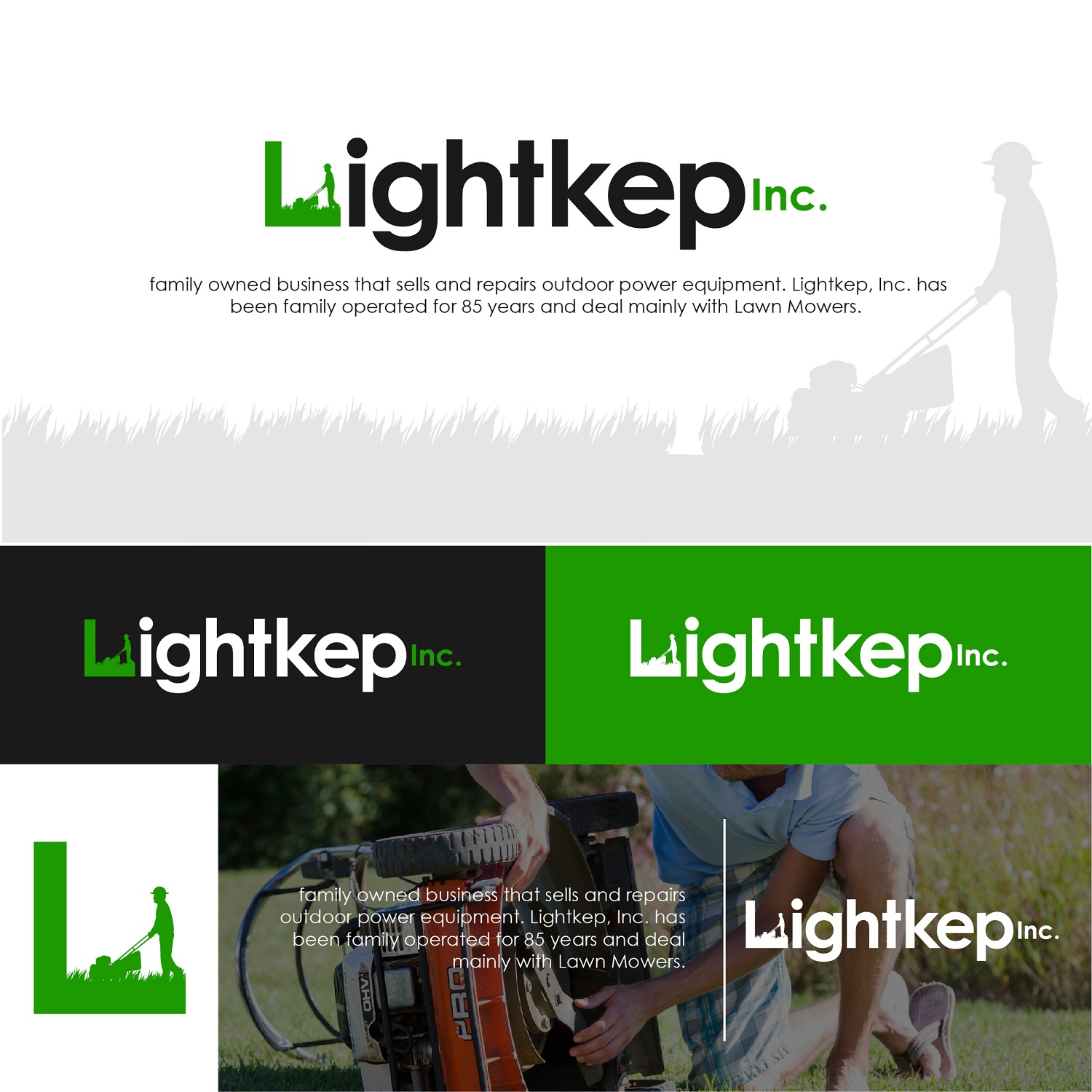 Logo Design by Azeem Ali for David H. Lightkep, Inc. | Design #21016492