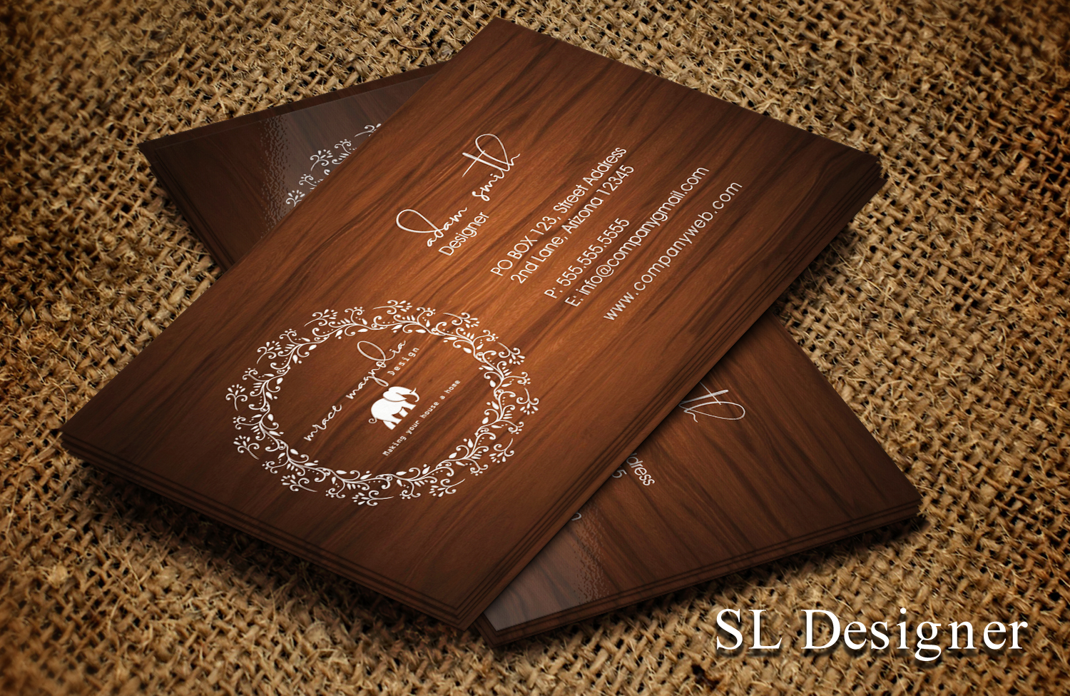 Diseño de Tarjeta de Presentación por SL Designer para Grace and Magnolia Design | Diseño #21019505