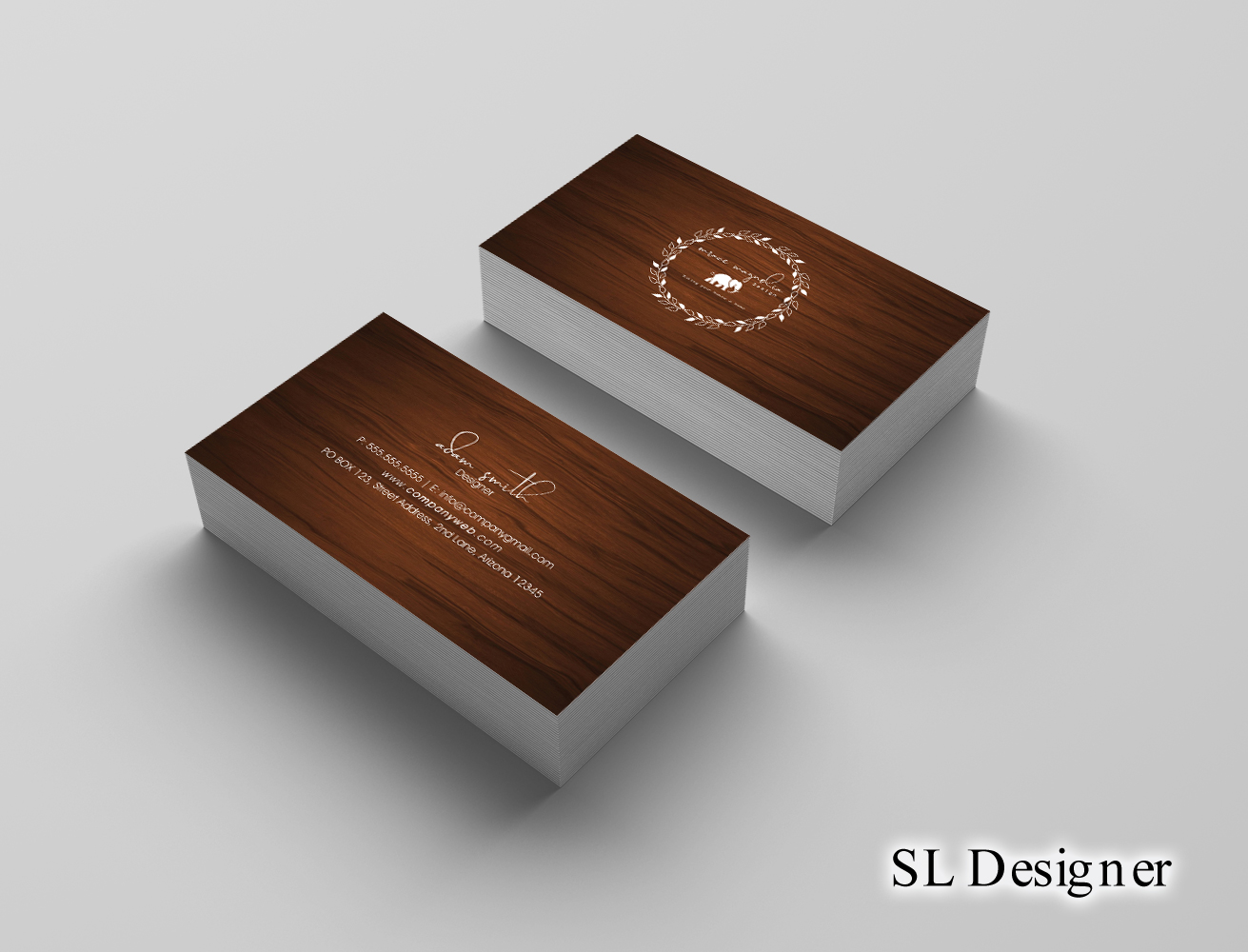 Diseño de Tarjeta de Presentación por SL Designer para Grace and Magnolia Design | Diseño #21019506