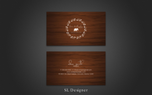 Business Card Design by SL Designer for Grace and Magnolia Design | Design: #21023485