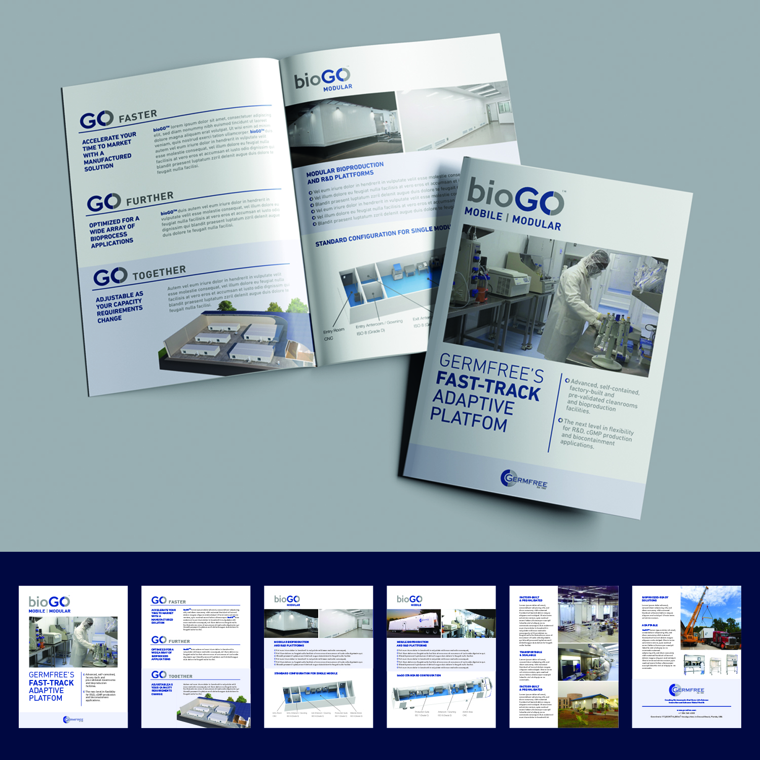 Brochure Design by sandravelasco for Germfree Laboratories, Inc. | Design #21040202