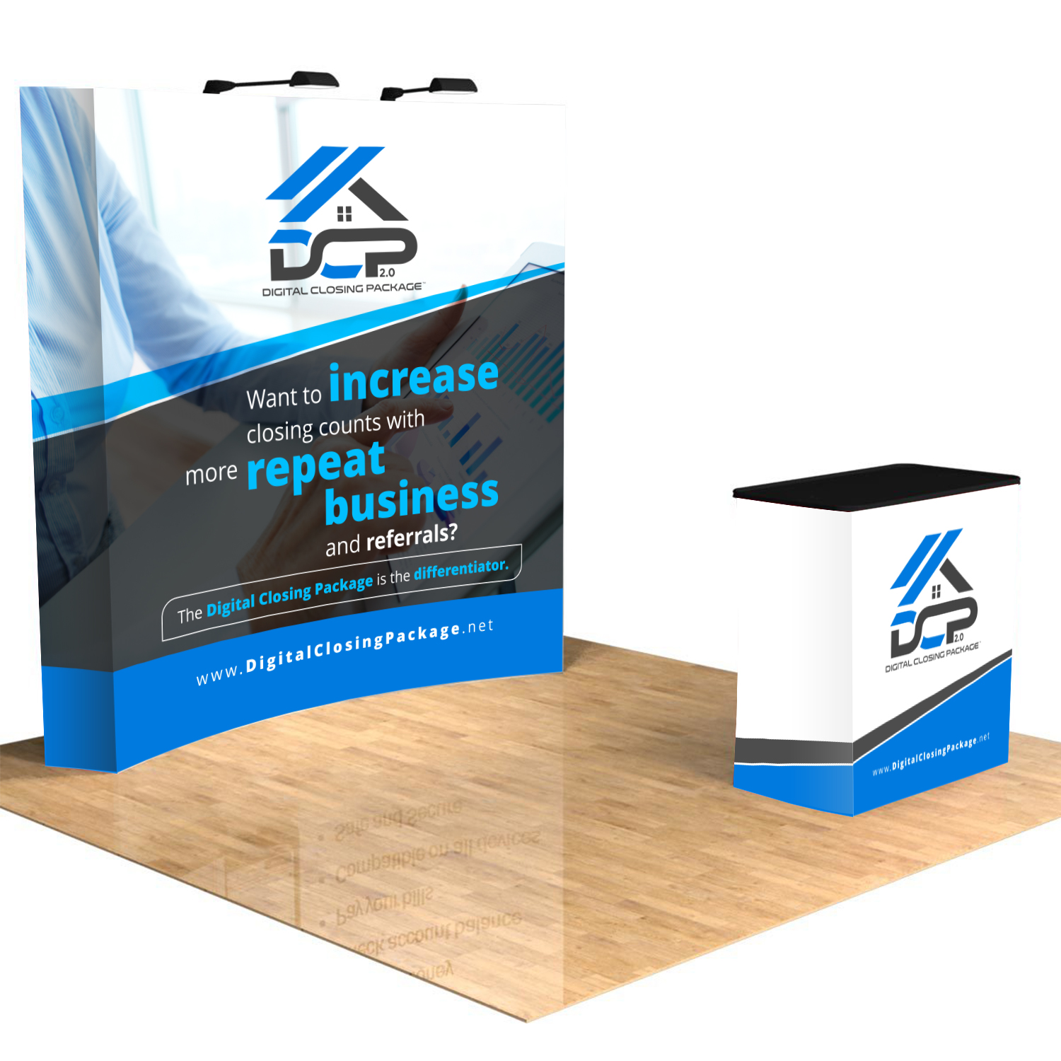 Messestand-Design von ecorokerz für dieses Projekt | Design #21009941