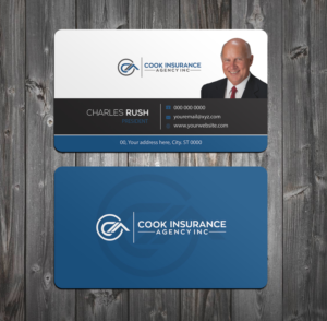 Business Card Design by Riz' for Cook Insurance Agency | Design #21033944