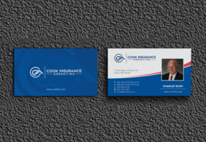 Cook Insurance Agency - Business Cards | Diseño de Tarjeta de Presentación por OxonoArt