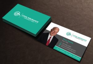 Business Card Design by Pictorial for Cook Insurance Agency | Design #21011076