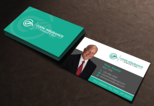 Business Card Design by LAXMI DESIGNHUB for Cook Insurance Agency | Design: #21011077