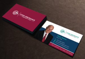 Business Card Design by LAXMI DESIGNHUB for Cook Insurance Agency | Design: #21012164