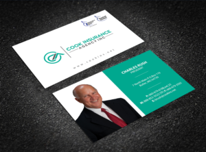 Business Card Design by Brand aid for Cook Insurance Agency | Design: #21009660