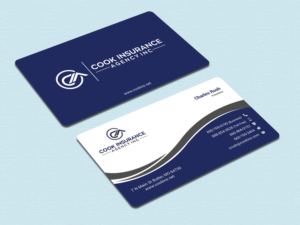 Business Card Design by zahidrabby.bigc for Cook Insurance Agency | Design: #21039539