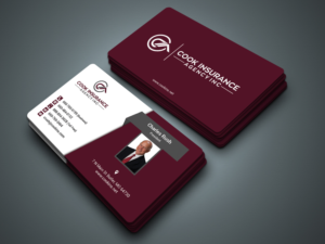 Business Card Design by zahidrabby.bigc for Cook Insurance Agency | Design: #21061964