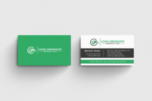 Business Card Design by Yooo for Cook Insurance Agency | Design: #21010970