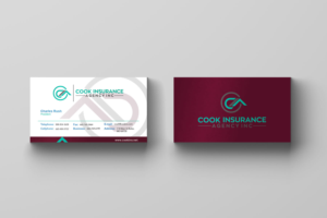 Business Card Design by LunarcanumStudios for Cook Insurance Agency | Design: #21049349