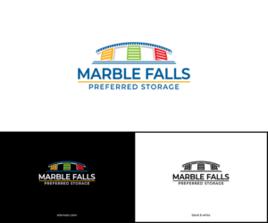 Logo Design by MoonFeather for Marble Falls Public Storage | Design #21072488