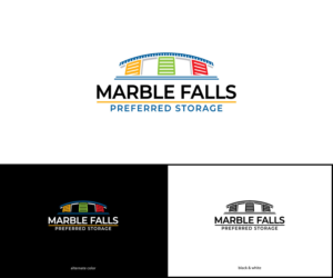 Logo-Design von MoonFeather für Marble Falls Public Storage | Design: #21072495