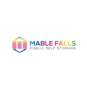 Mable Falls Public Self Storage or Marble Falls Preferred Storage or something using either name and MFPS | Logo Design by rozT