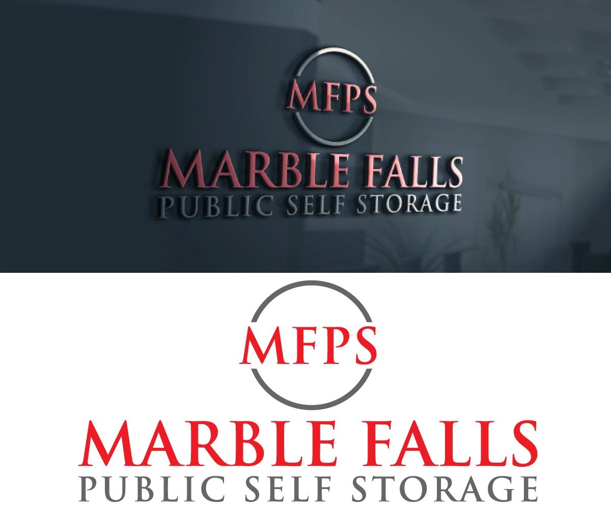Logo-Design von dobobed für Marble Falls Public Storage | Design #21018380