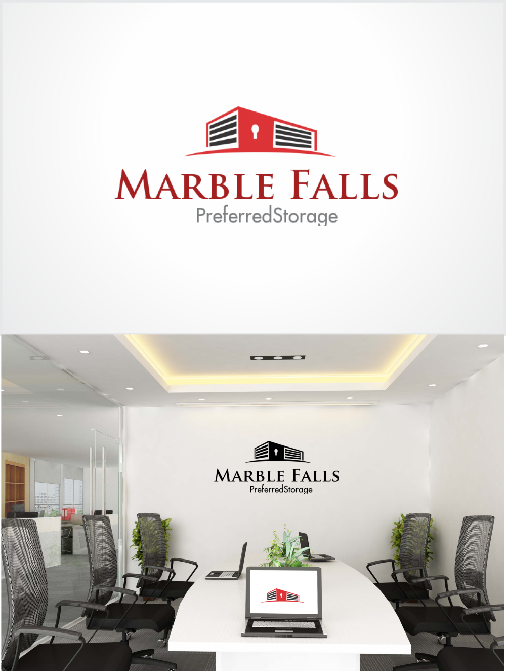 Logo-Design von get2tows für Marble Falls Public Storage | Design #21012578