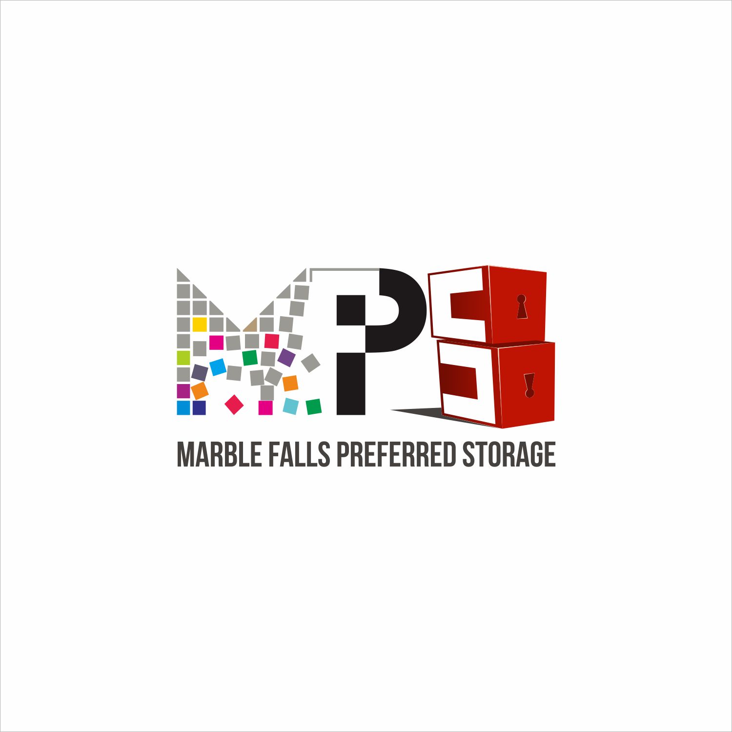 Logo Design by kongz5 for Marble Falls Public Storage | Design #21026666