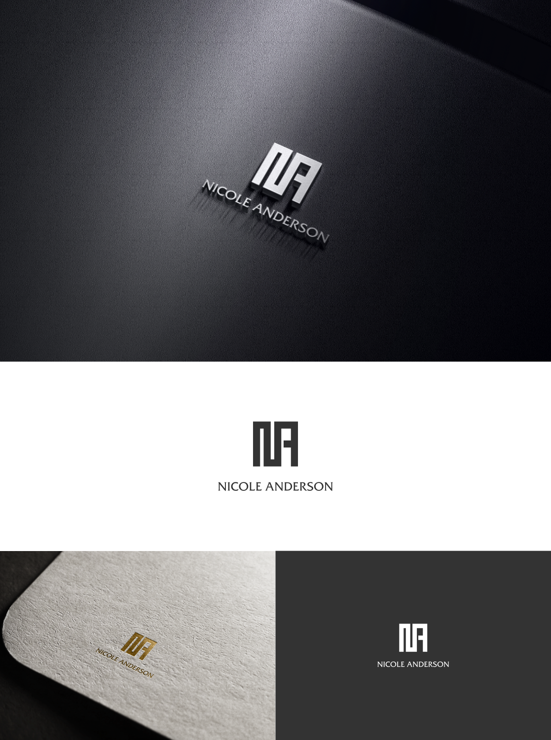 Logo Design by anggun diantorro 2 for Nicole Anderson Creative | Design #21008377