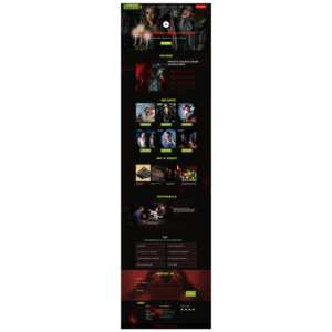 Web Design by Steponwebstudio for Action Reaction Entertainment | Design: #21057124