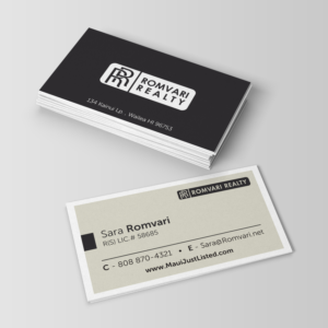 Business Card Design by Ana White for this project | Design: #21033188