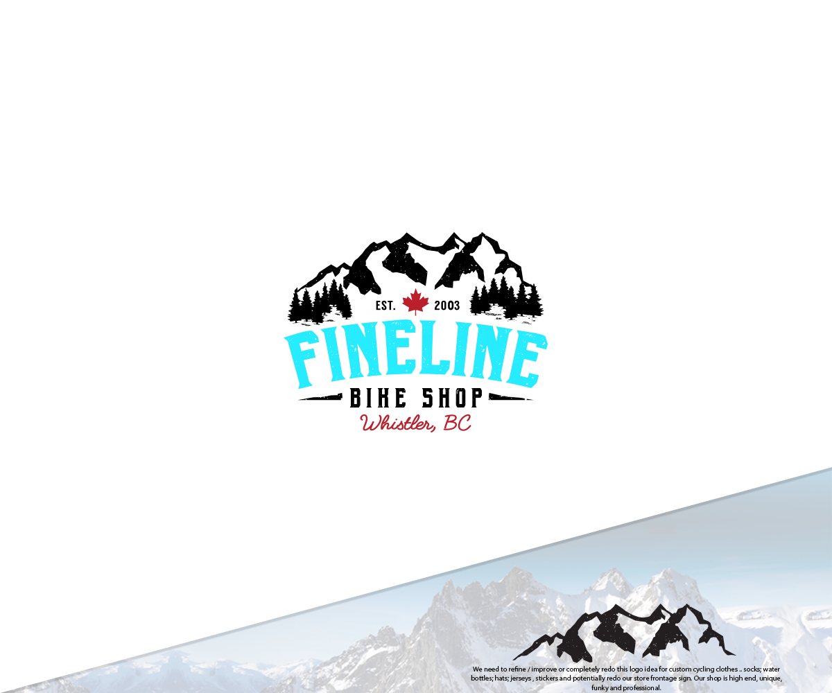 Logo Design by GBDESIGN for Fineline Bike Shop | Design #21110126