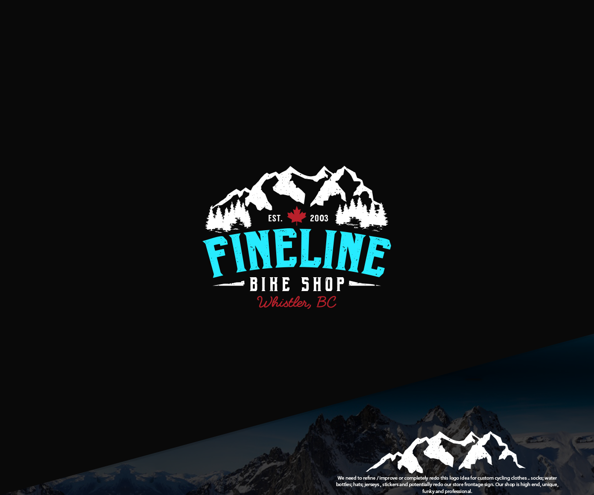 Logo Design by GBDESIGN for Fineline Bike Shop | Design #21110127