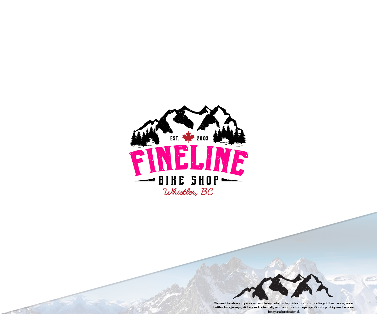 Logo Design by GBDESIGN for Fineline Bike Shop | Design #21129274