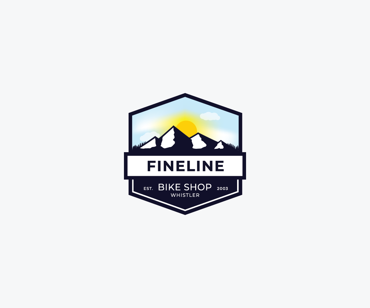 Diseño de Logo por royanmj04 para Fineline Bike Shop | Diseño #21056756