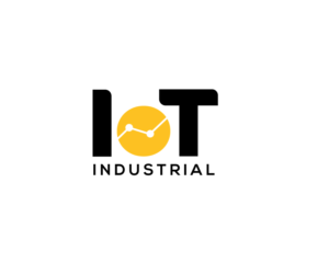 IoT Industrial ("Industrial" can be a small text under IoT) | Logo Design by renderman