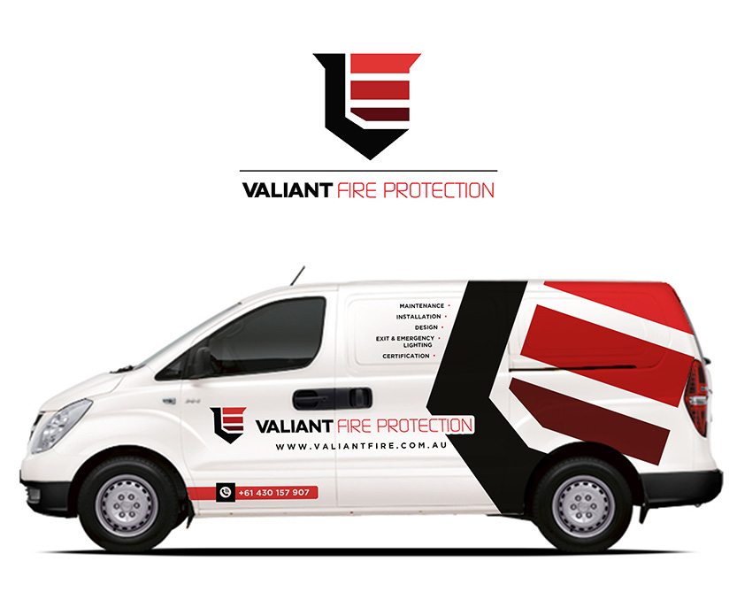 Car Wrap Design by Iryna S for Valiant Fire Protection | Design #21045043