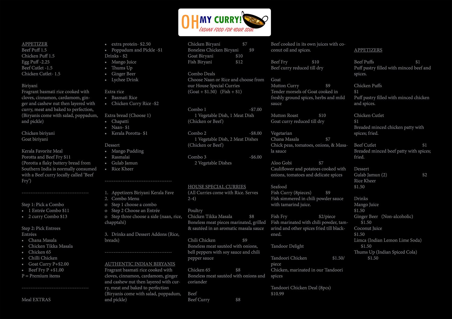 Design de Menu par Emmanuel Creations pour East West General Store | Design #21069204