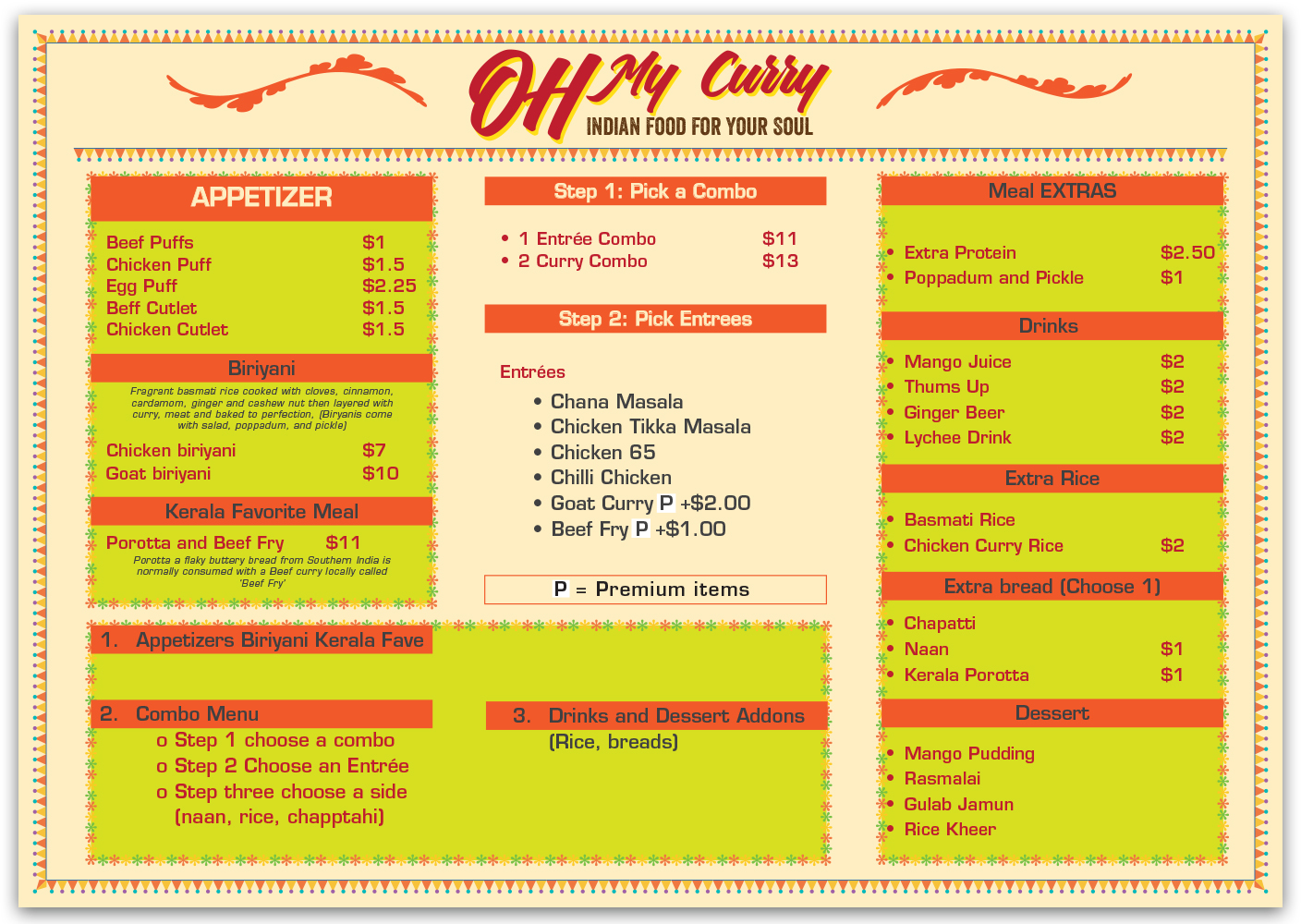 Menu Design by Ngoeg for East West General Store | Design #21049525