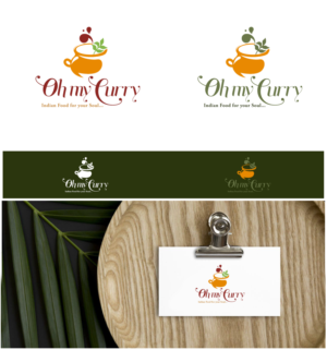 Oh My Curry | Logo Design by DominicDesign