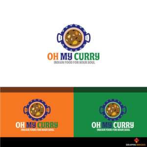 Oh My Curry | Logo Design by Graphic Bricks