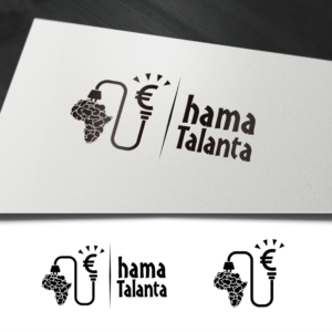 The name Hama Talanta needs to be added with an appropriate font, but not necessarily as part of or integrated within the new logo. | Logo Design by WooW Designs