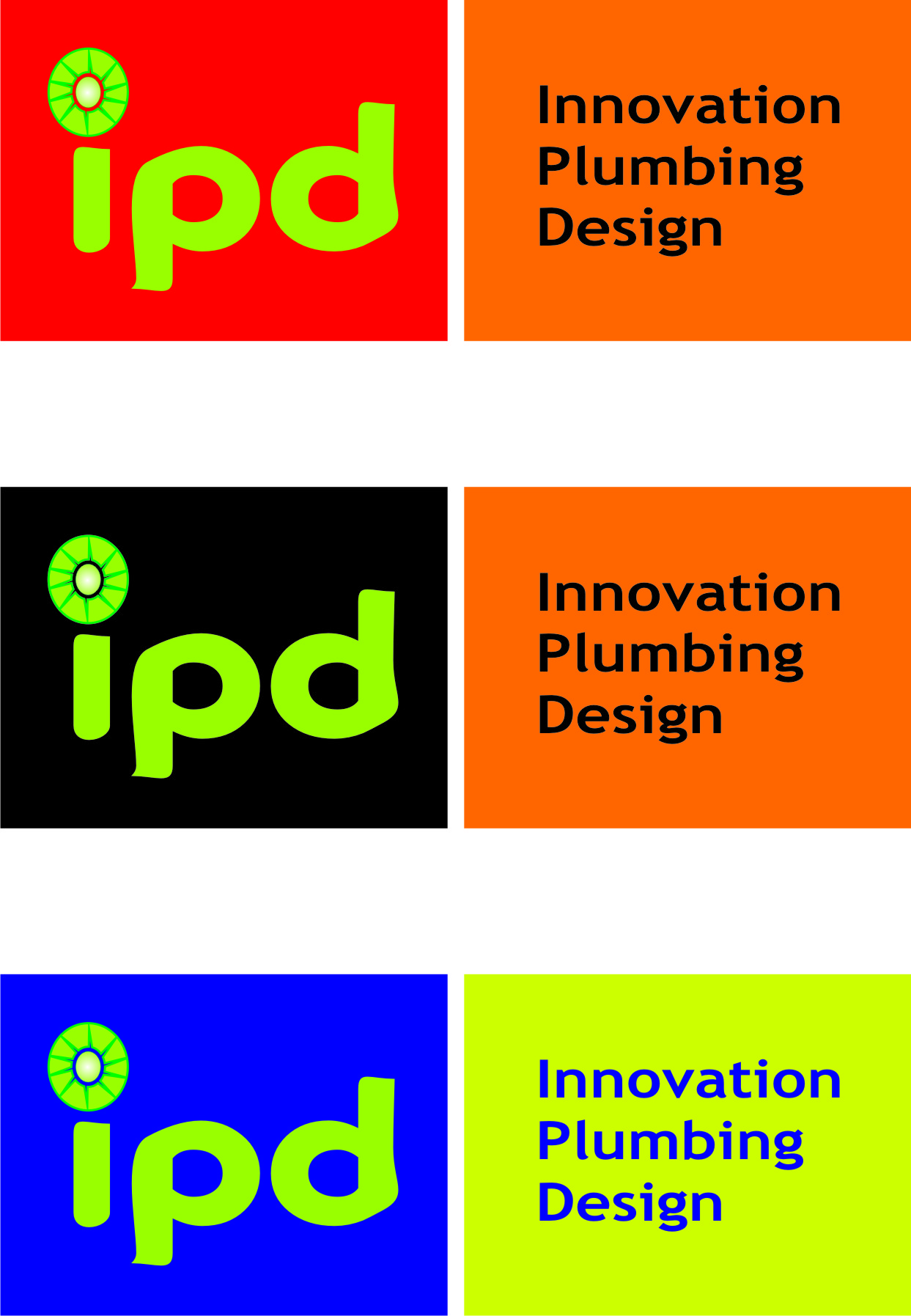 Logo Design by Sushil Kumar for Innovation Plumbing  | Design #58651