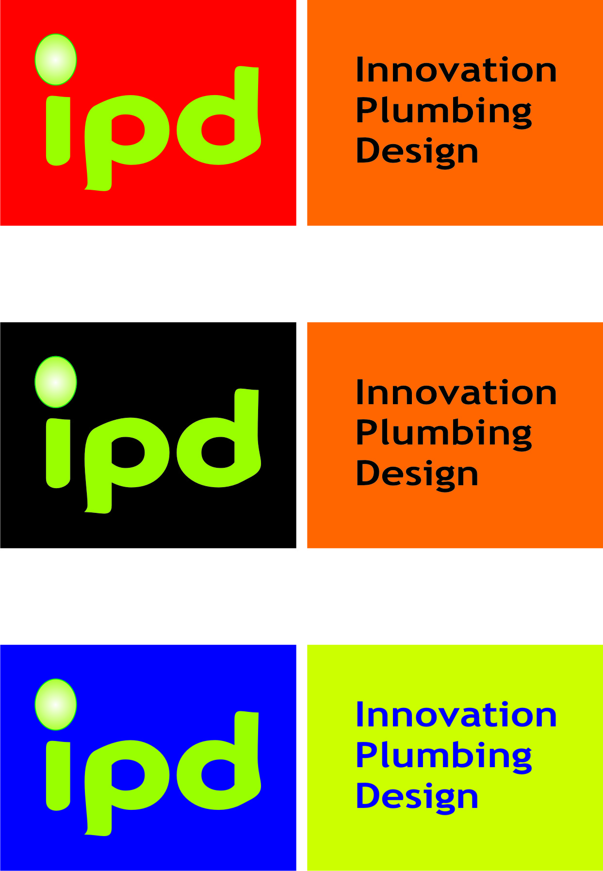 Logo Design by Sushil Kumar for Innovation Plumbing  | Design #58661